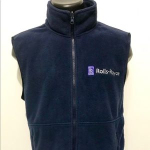ROLLS ROYCE Fleece Fall/Winter Vest  - Size MEDIUM